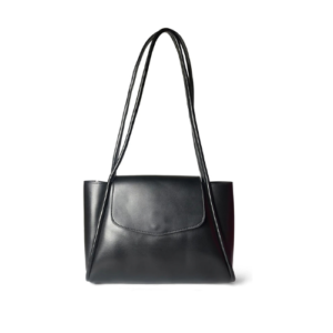 Leather Black Shoulder Bag